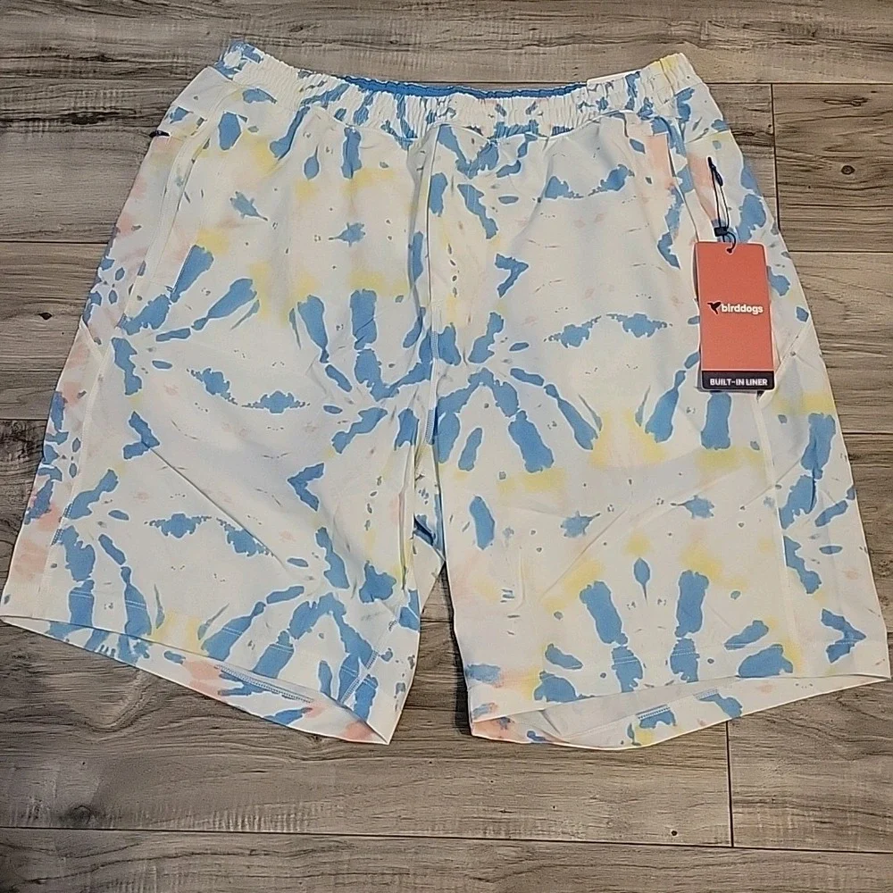Birddogs Shorts Mens XXL Muilticolor Built In‎ Liner 9